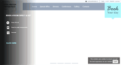 Desktop Screenshot of hotelaristonpatioprague.cz